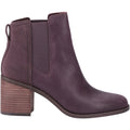 TOMS Evelyn Leather Women's Plum Boots