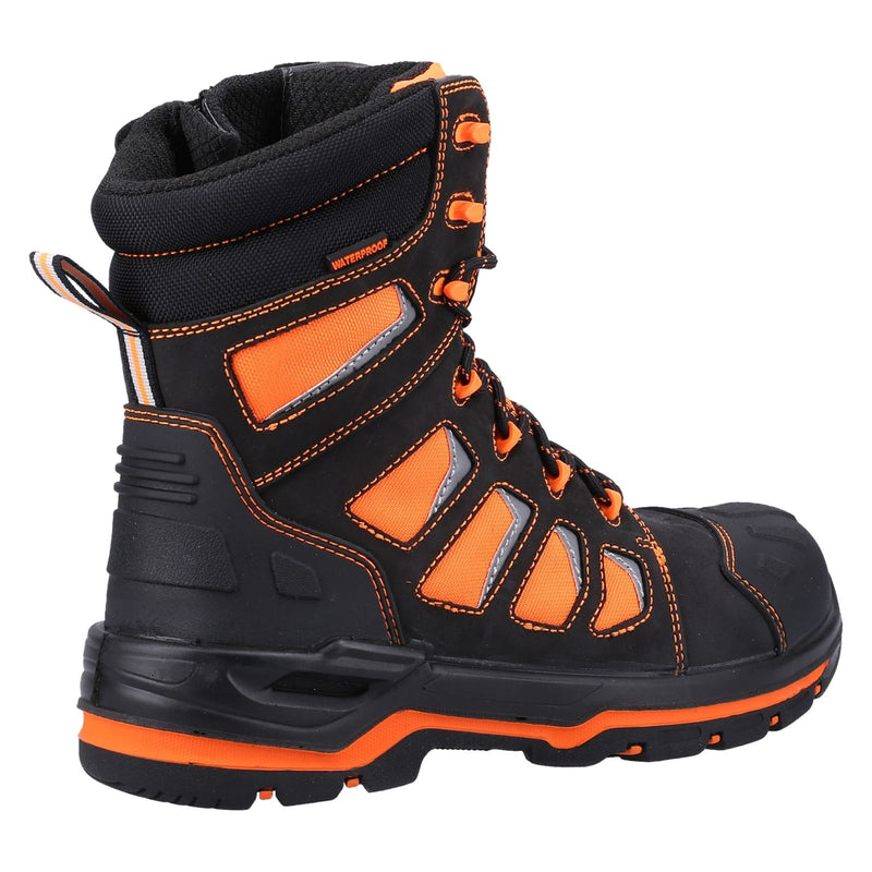 Amblers Safety Beacon Leather Orange Safety Boots