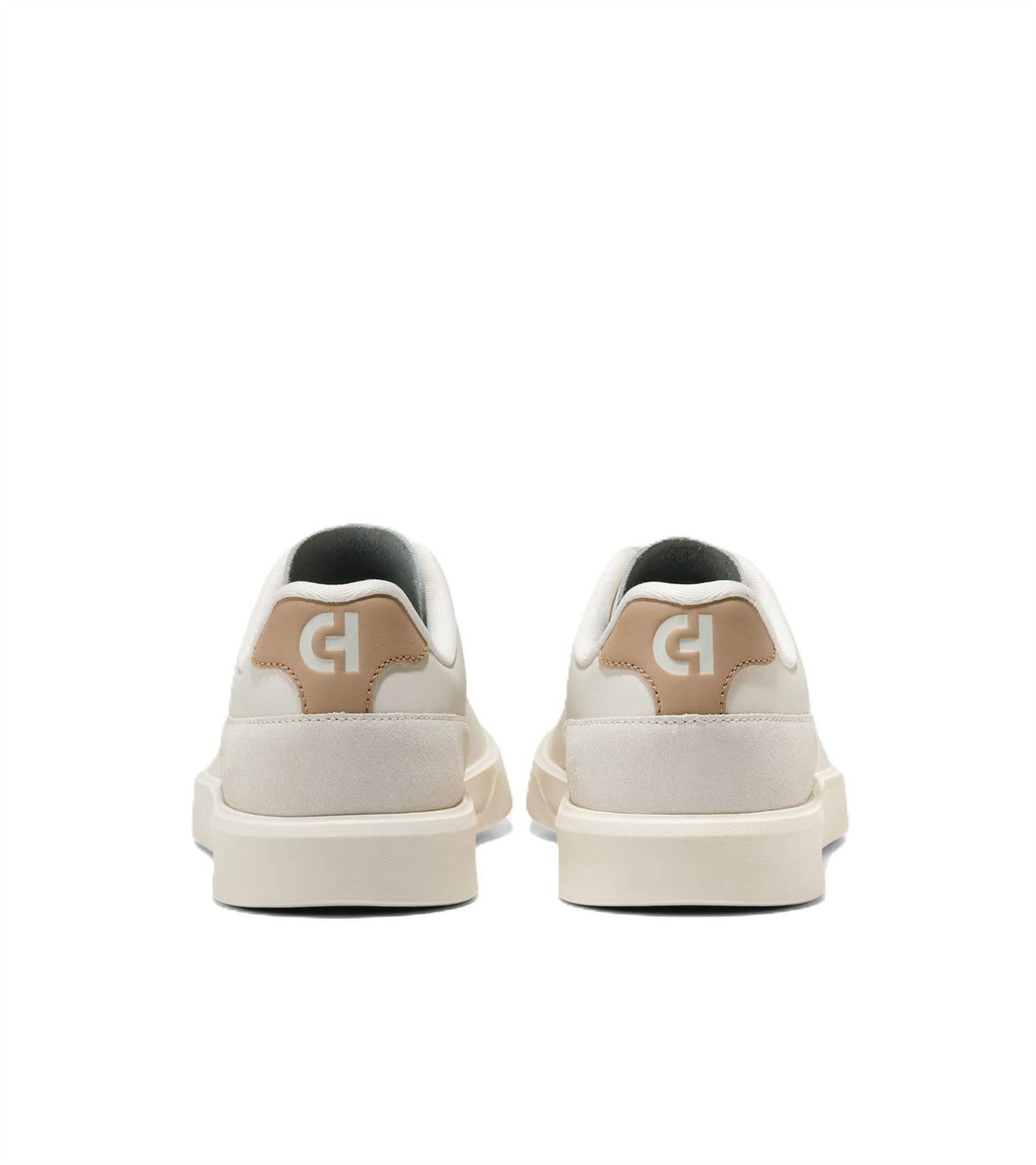 Cole Haan Grand Crosscourt Packaway Leather Men's Ivory Sneakers