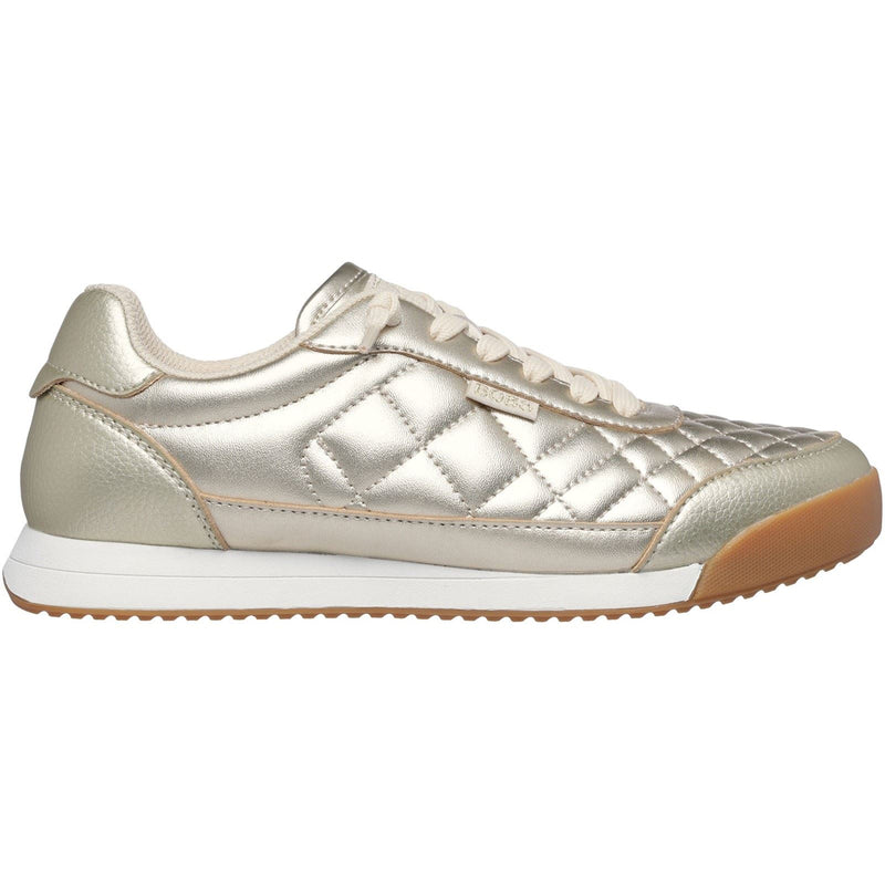 Skechers BOBS Billie Wild Comfort Synthetic Women's Gold Sneakers