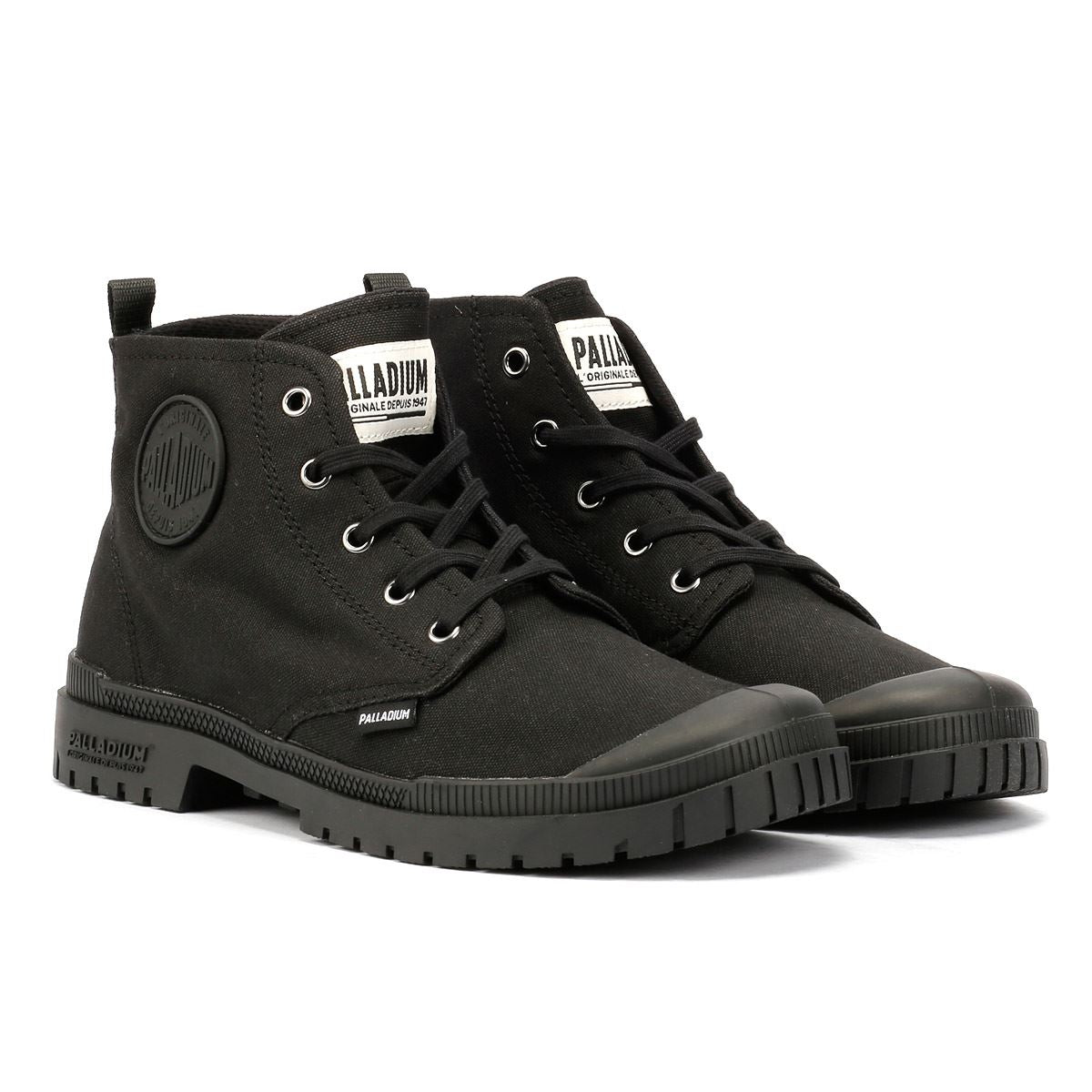 Palladium SP20 Hi CVS Canvas Black Boots