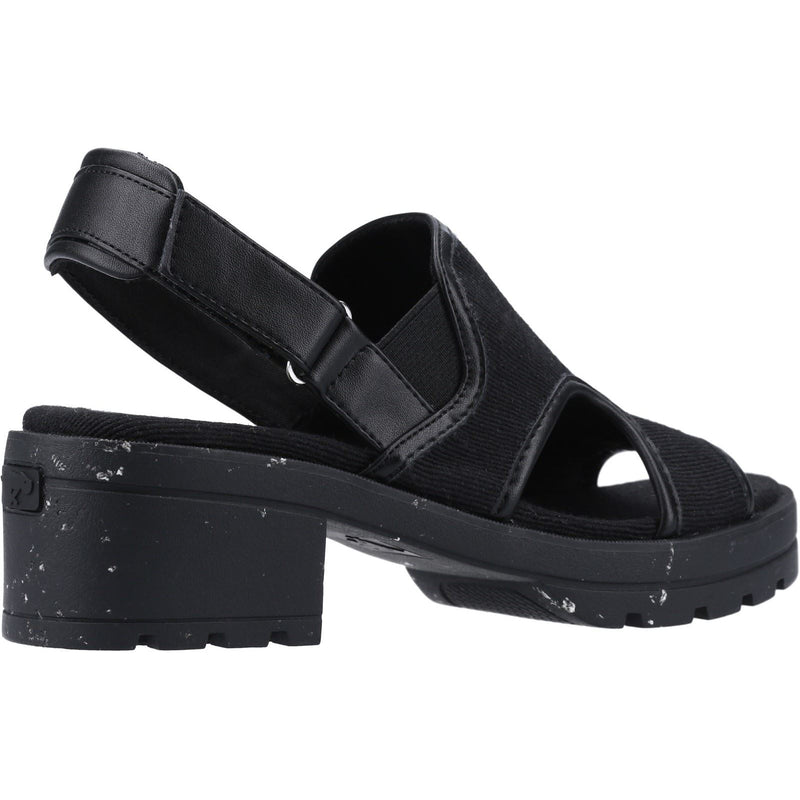 Rocket Dog Lilly Polyurethane Women's Black Heels