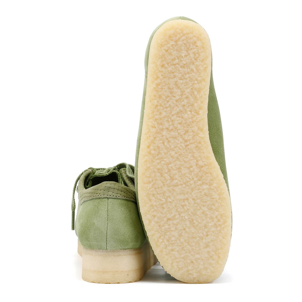 Clarks Originals Wallabee Suede Women's Apple Shoes