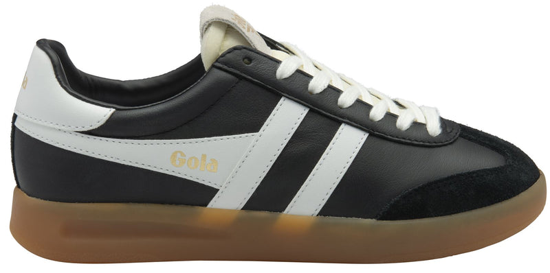 Gola Cyclone Leather Women's Black/White/Gum Sneakers