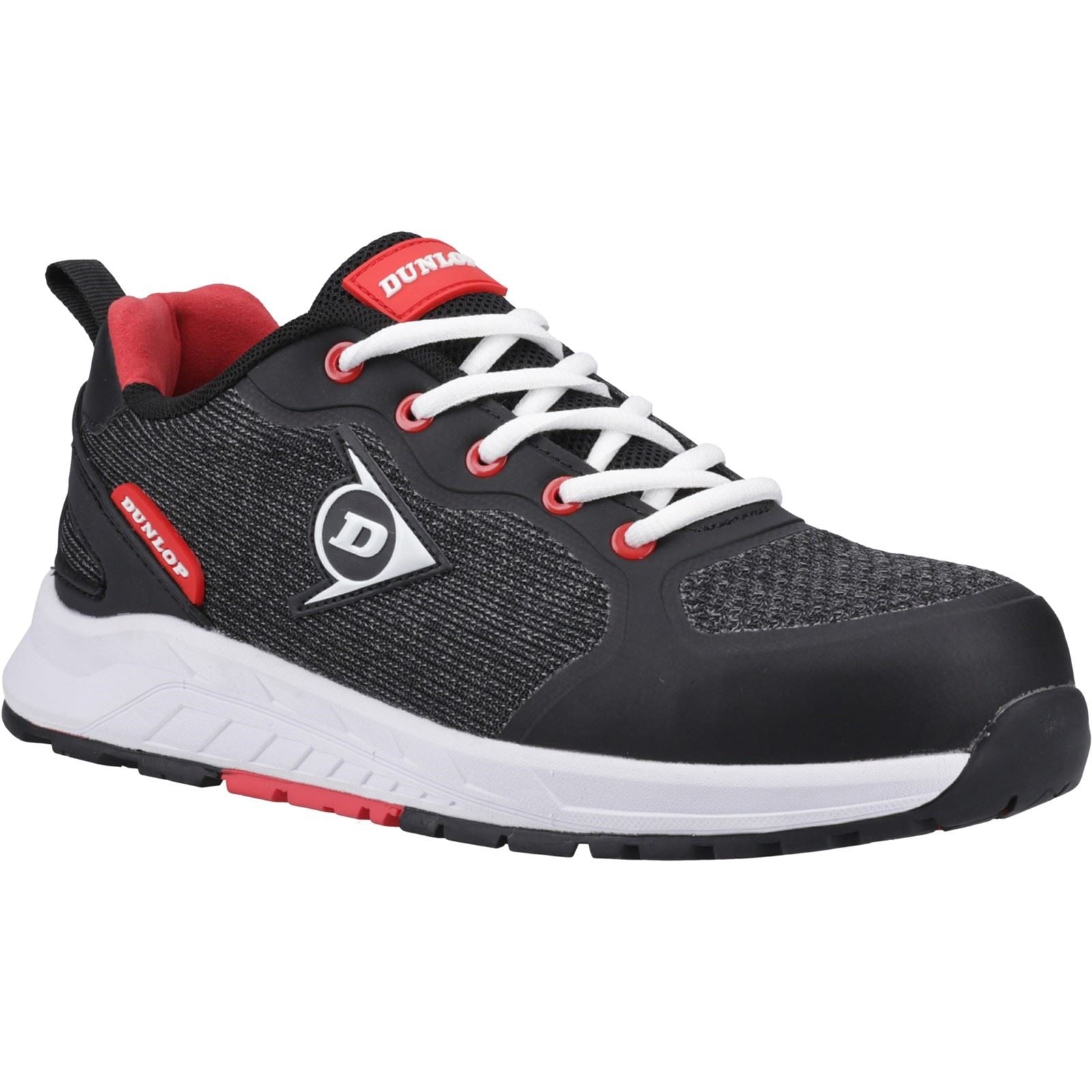 Dunlop T-Max Textile Men's Black/Red Safety Shoes
