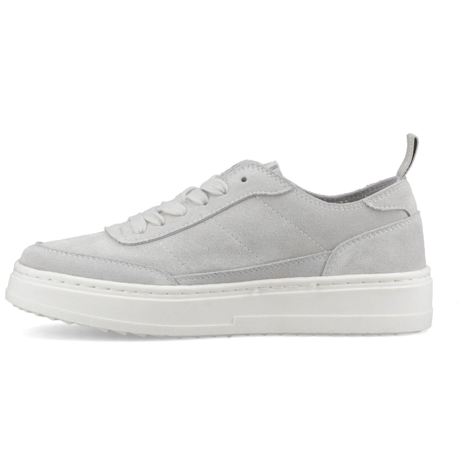 Hush Puppies Nesta Leather Women's Grey Standard Trainers