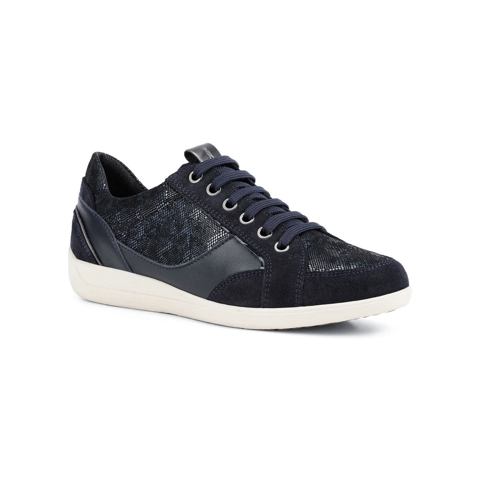 Geox Myria Leather Women's Navy/Blue Sneakers