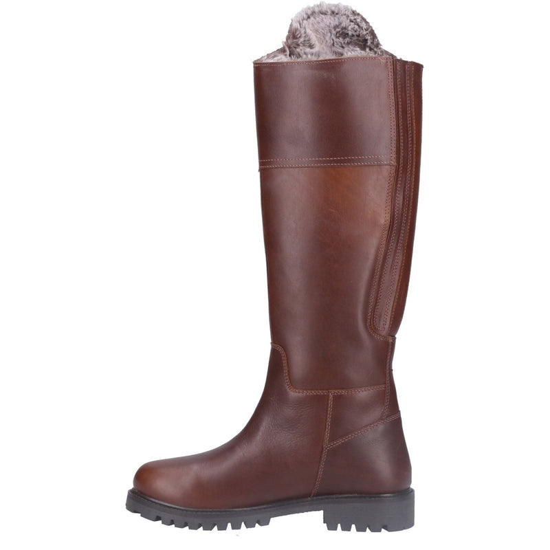 Cotswold Oldachre Leather Women's Brown Boots