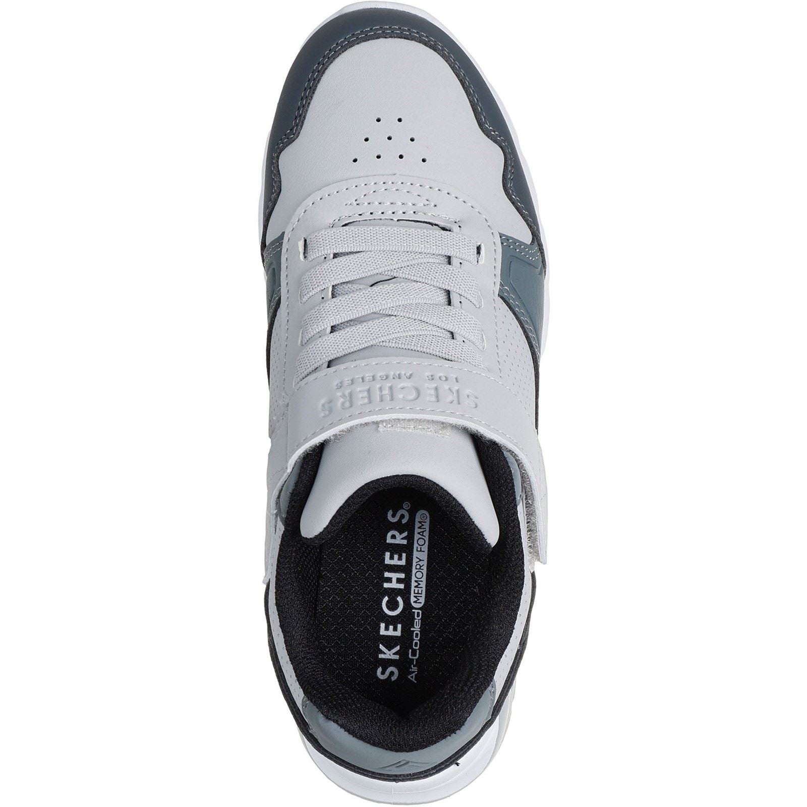 Skechers Uno Lite 2.0 Pillar Duo Boy's Light Grey Trainers