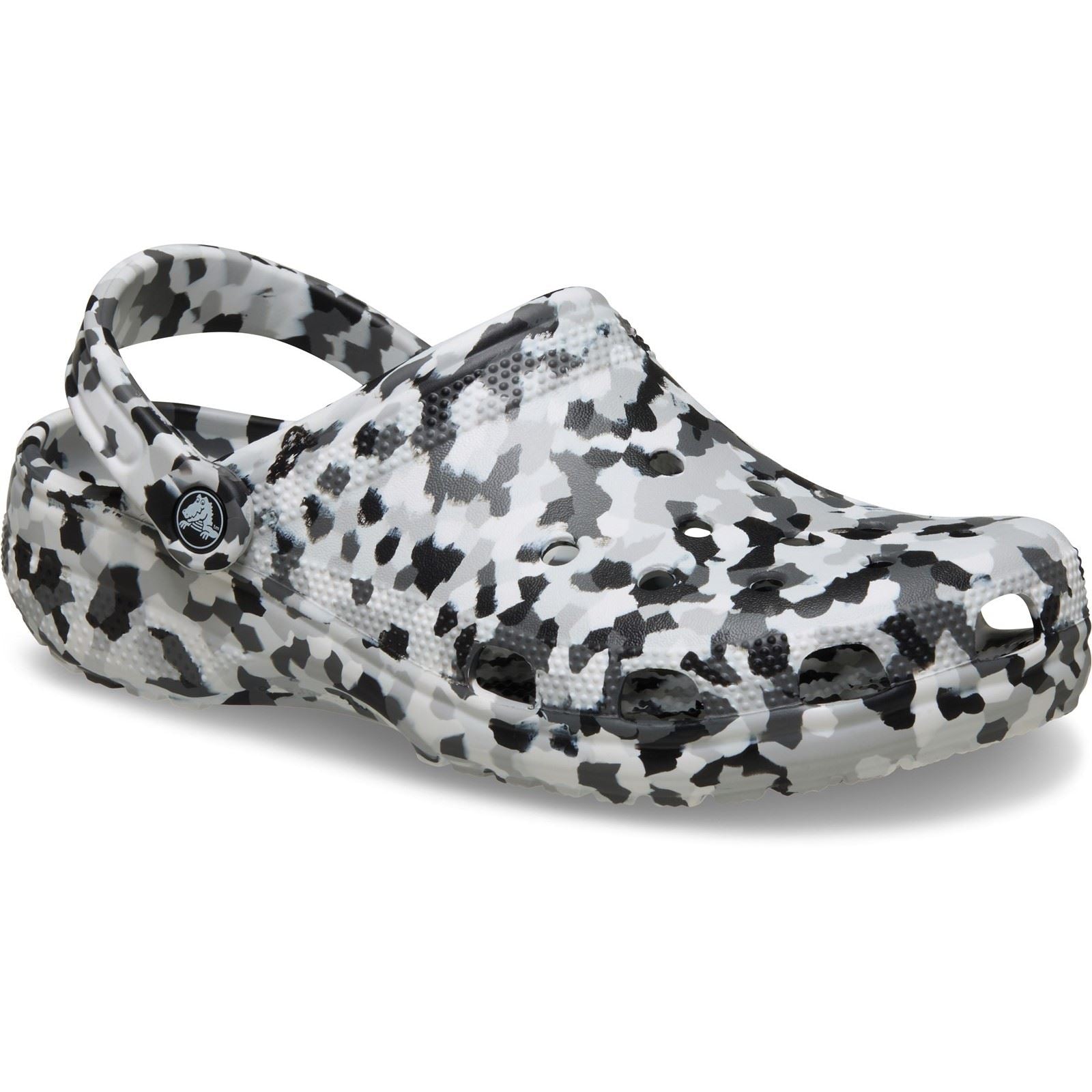 Crocs Classic Confetti EVA Black/White Clogs