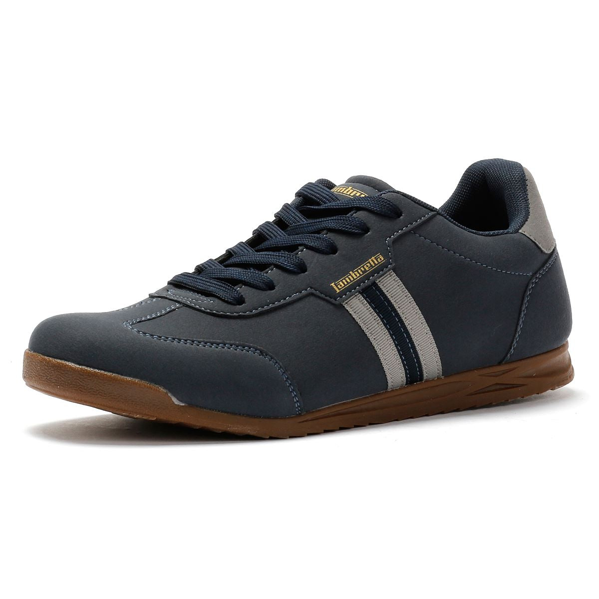 Lambretta Tackle Men's Navy/Charcoal Sneakers
