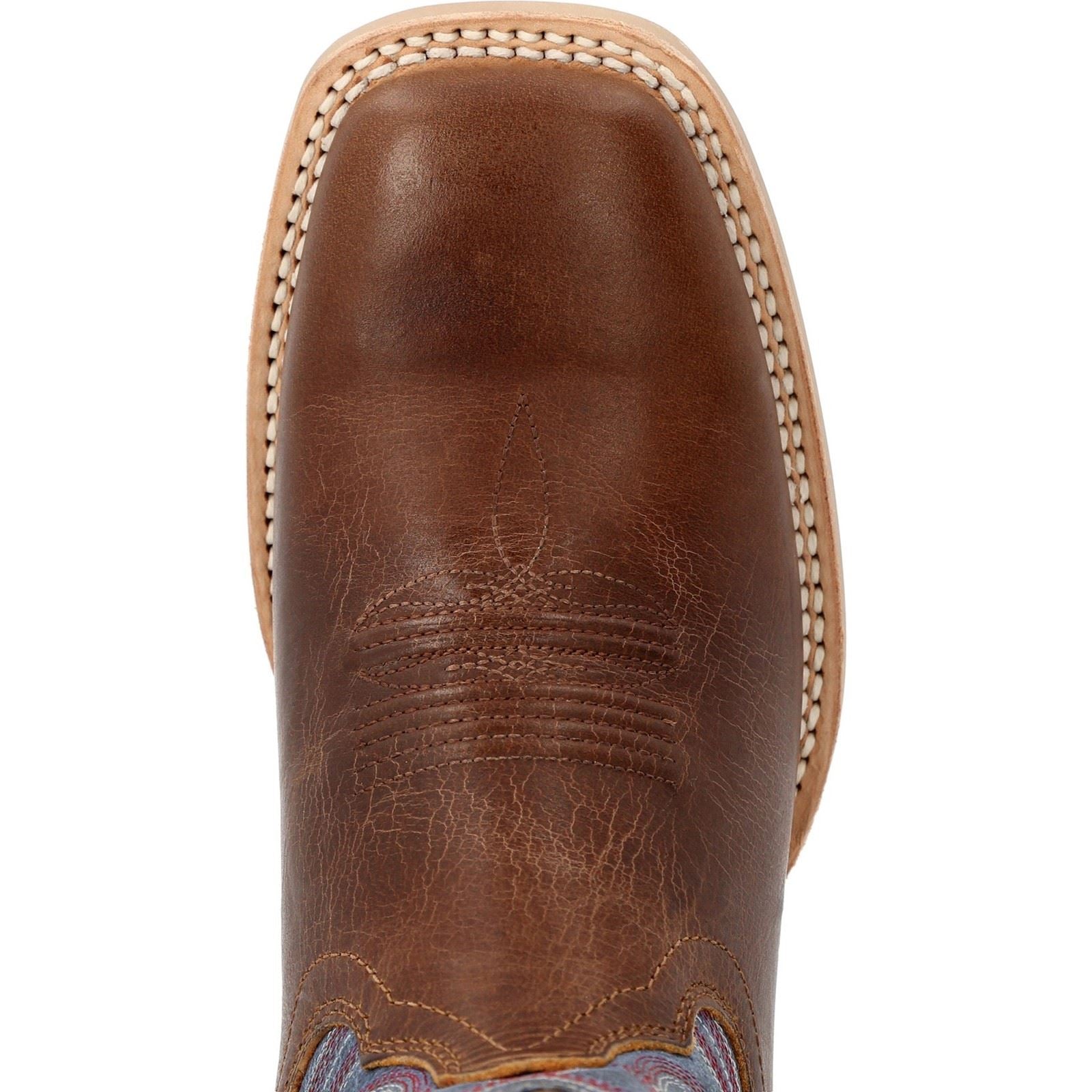 Durango Lady Rebel Pro Leather Women's Golden Brown/Periwinkle Boots