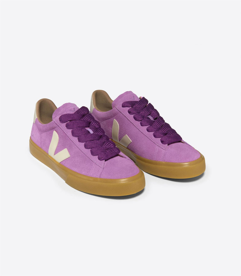 Veja Campo Suede Women's Mulberry Sneakers