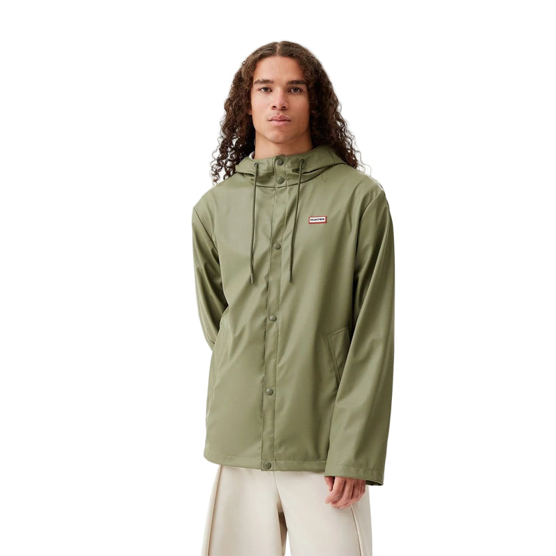 Hunter Izzy Hooded Unisex Adults Green Jacket
