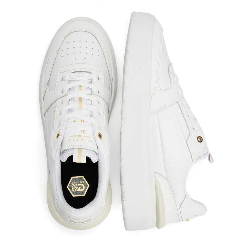 Cruyff Endorsed Tennis Leather Men's White Sneakers