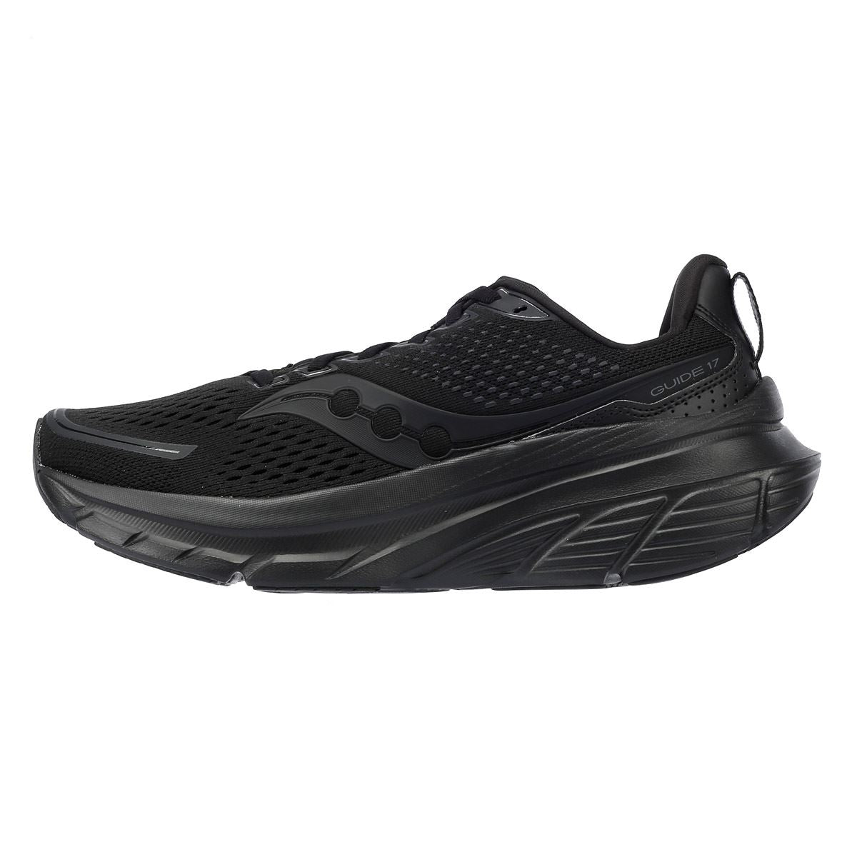 Saucony Guide 17 Men's Black Sneakers