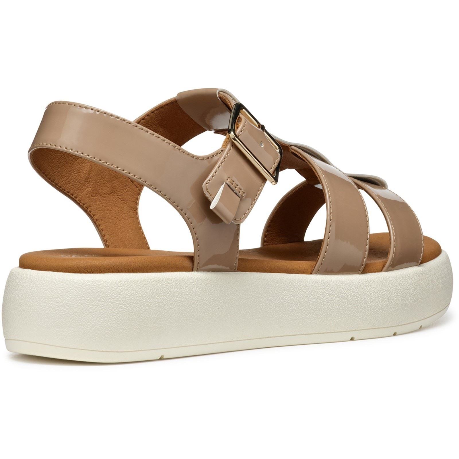 Geox D CAMALEI Synthetic Synthetic Women's Caramel Sandals