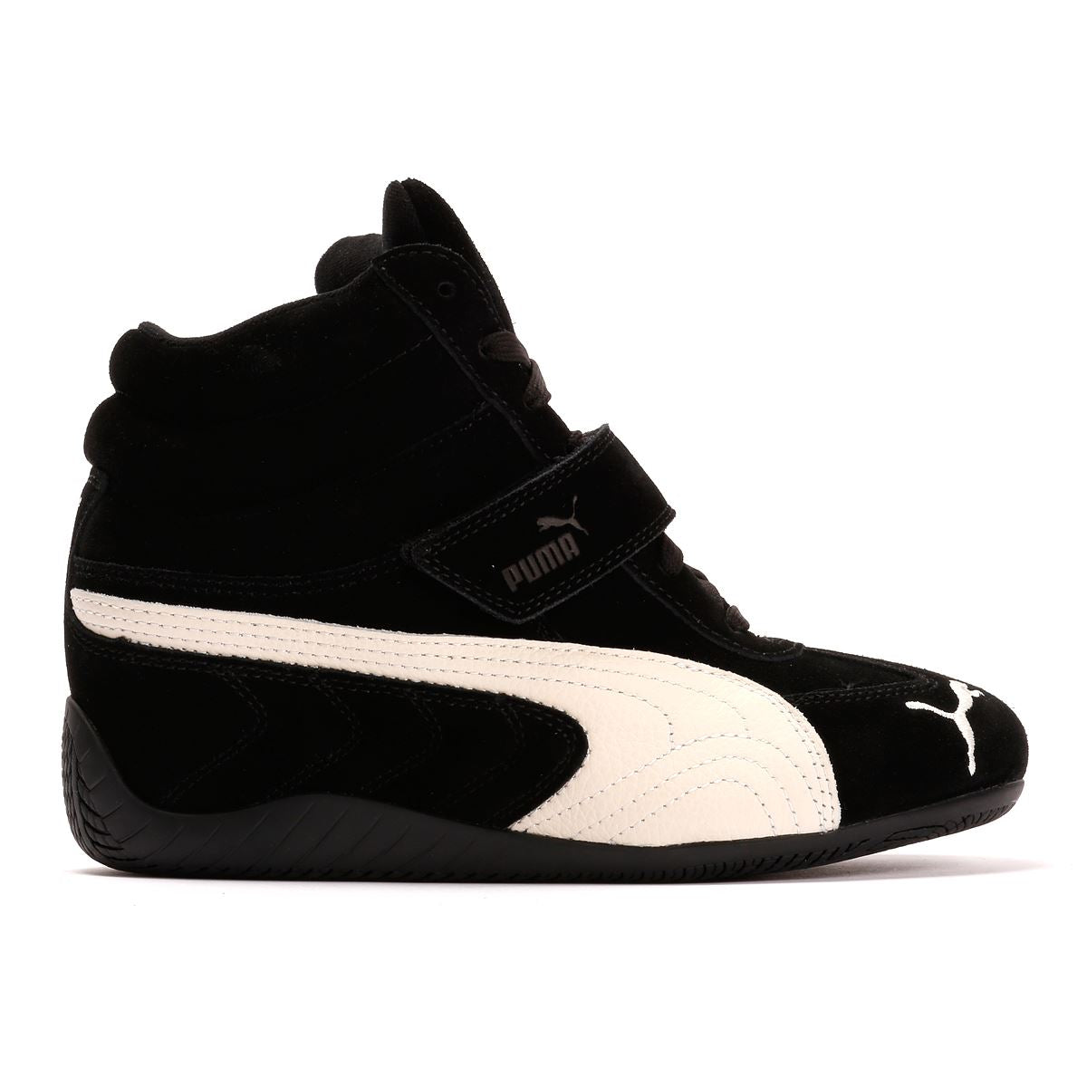 Puma Speedcat Wedge OG Suede Women's Black/White Sneakers
