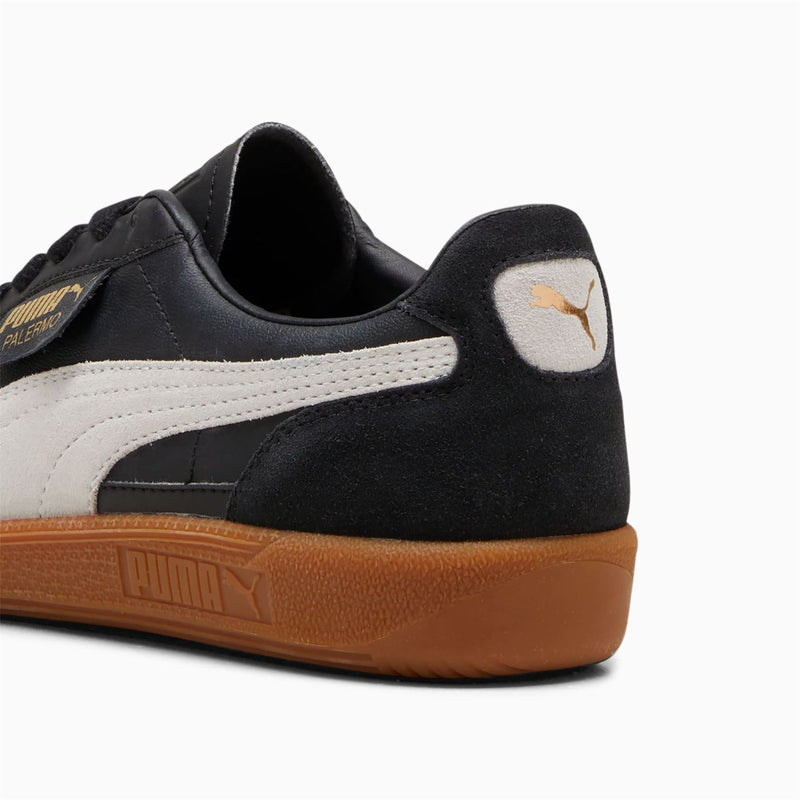 Puma Palermo Leather Black Sneakers