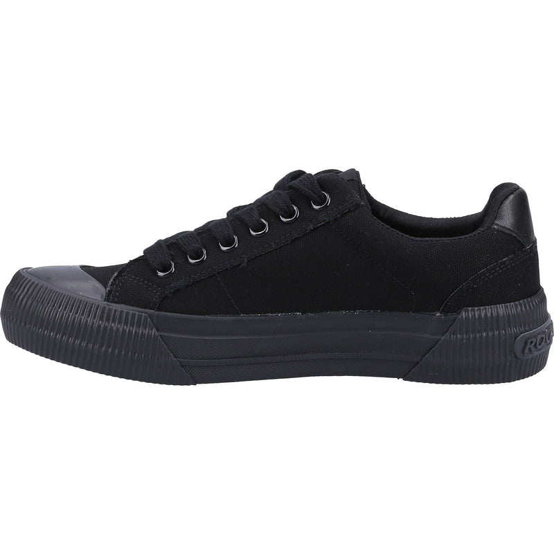 Rocket Dog Cheery Canvas Women's Black Trainers