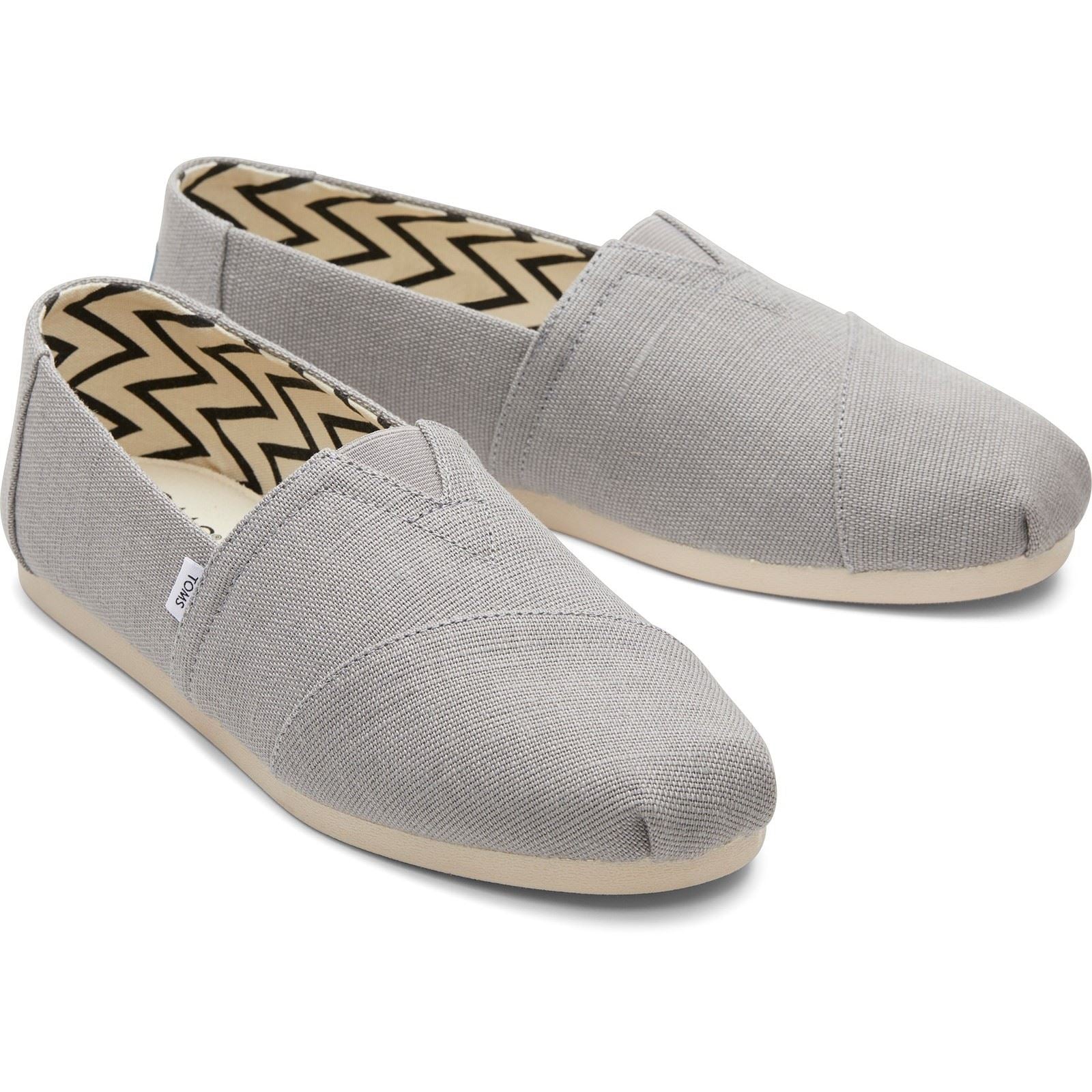 TOMS Alpargata Cotton Women's Drizzle Grey Espadrilles