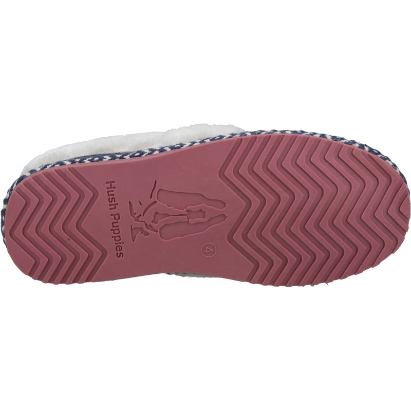 Hush Puppies Ariel Suede Women's Navy Slippers