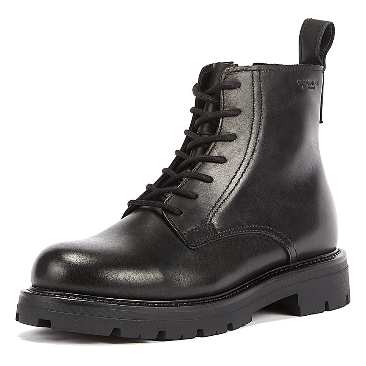 Vagabond Cameron Lace Up Men's Black Boots – Tower-London.US