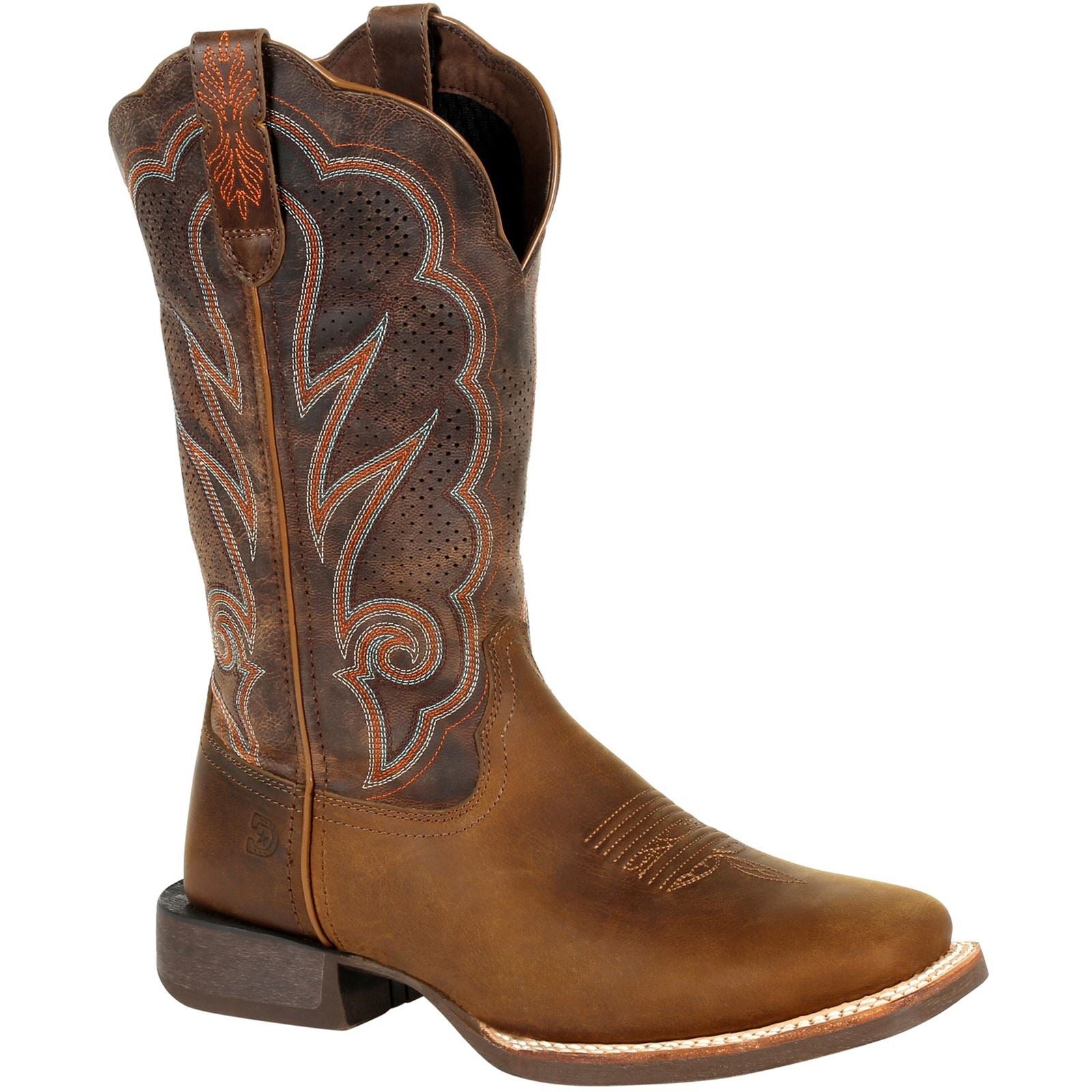 Durango Rebel Pro Leather Womens's Distressed Cognac Boots