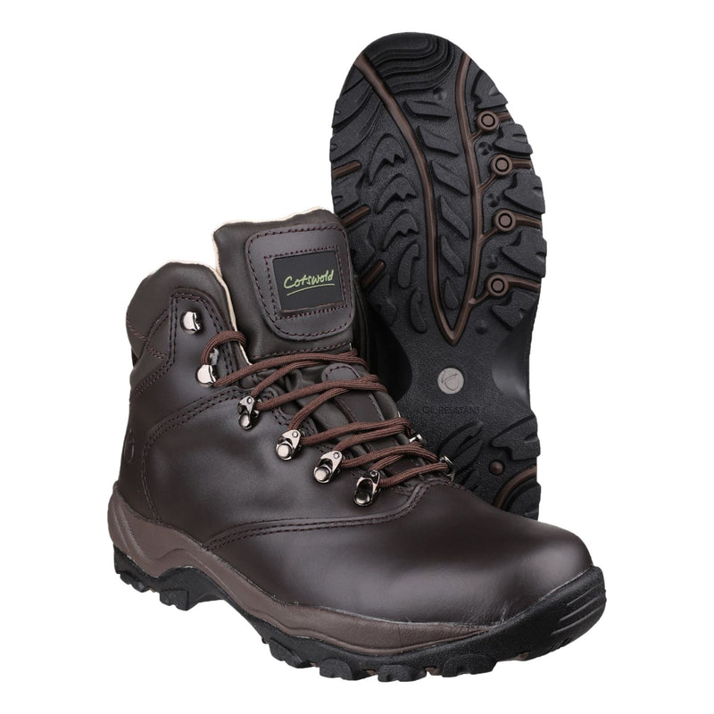 Cotswold Winstone Leather Men's Brown Hiking Boots