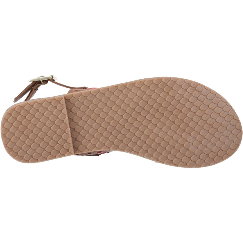 Hush Puppies Hadley Leather Women's Tan Sandals
