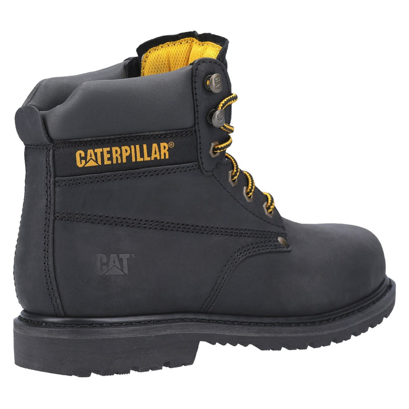 Caterpillar Powerplant Nubuck Black Safety Boots