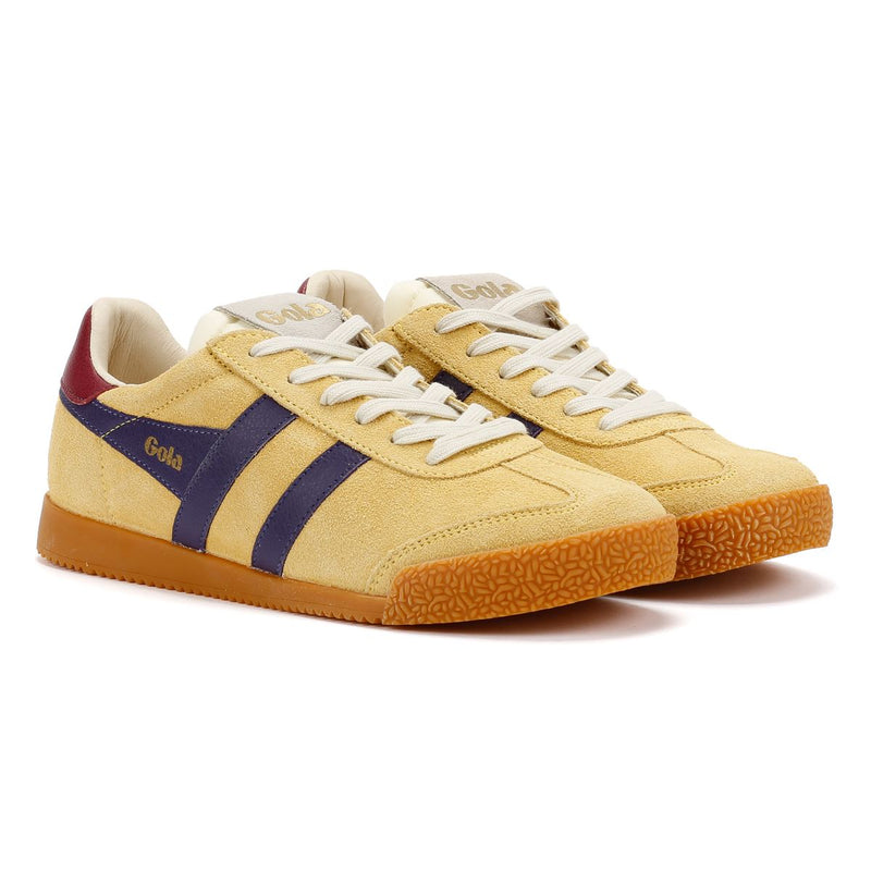Gola Elan Suede Women's Pollen/Cerise Sneakers