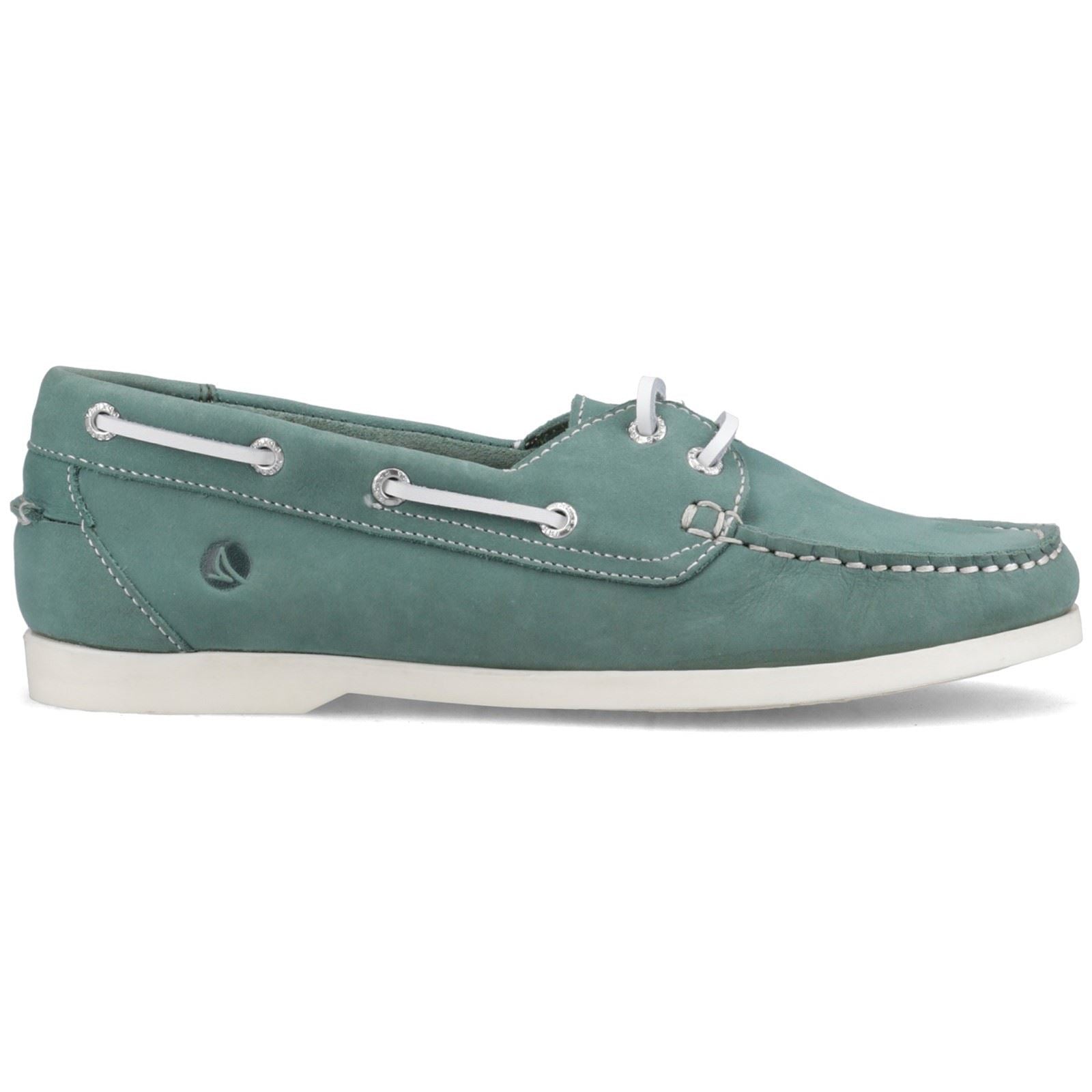 Sperry Balboa 2 Eye Nubuck Women's Green Boat Shoes