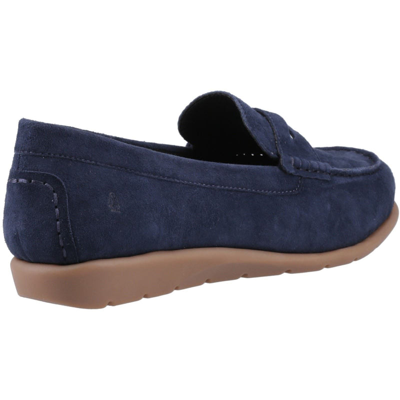 Hush Puppies Shelby Suede Women's Navy Loafers