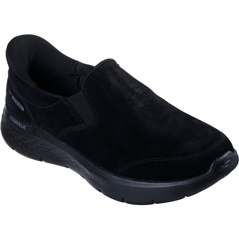 Skechers Go Walk Flex Suede Women's Black Sneakers