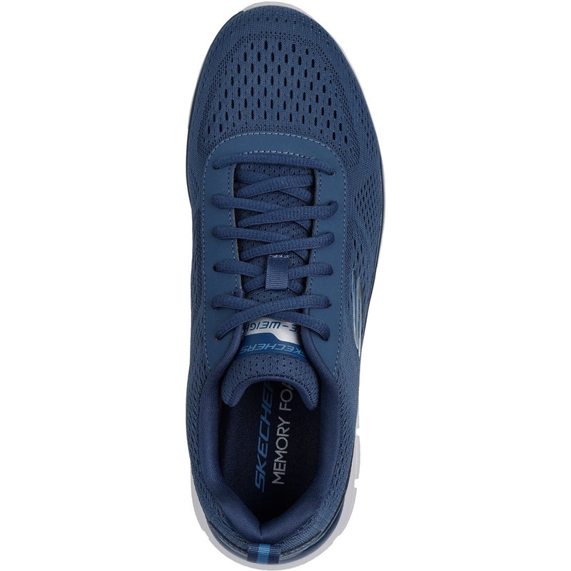 Skechers Track Leshur Synthetic Men's Blue Sneakers