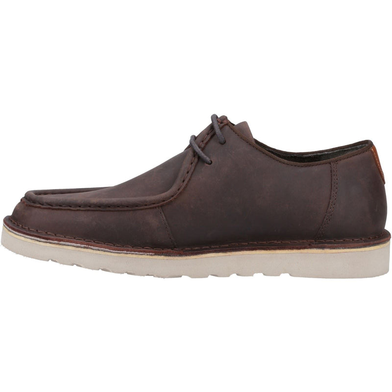 Hush Puppies Otis Leather Men's Brown Lace-Up Shoes