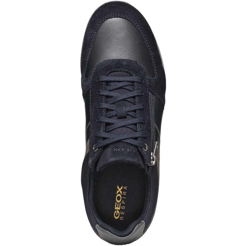 Geox U Renan B Suede Men's Navy/Grey Sneakers