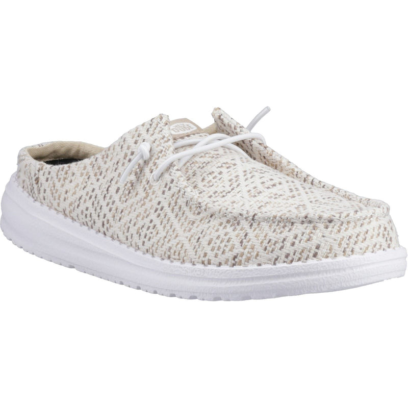 HEYDUDE Wendy Slip Surf Baja Synthetic Blend Women's Tan/Multi Mules