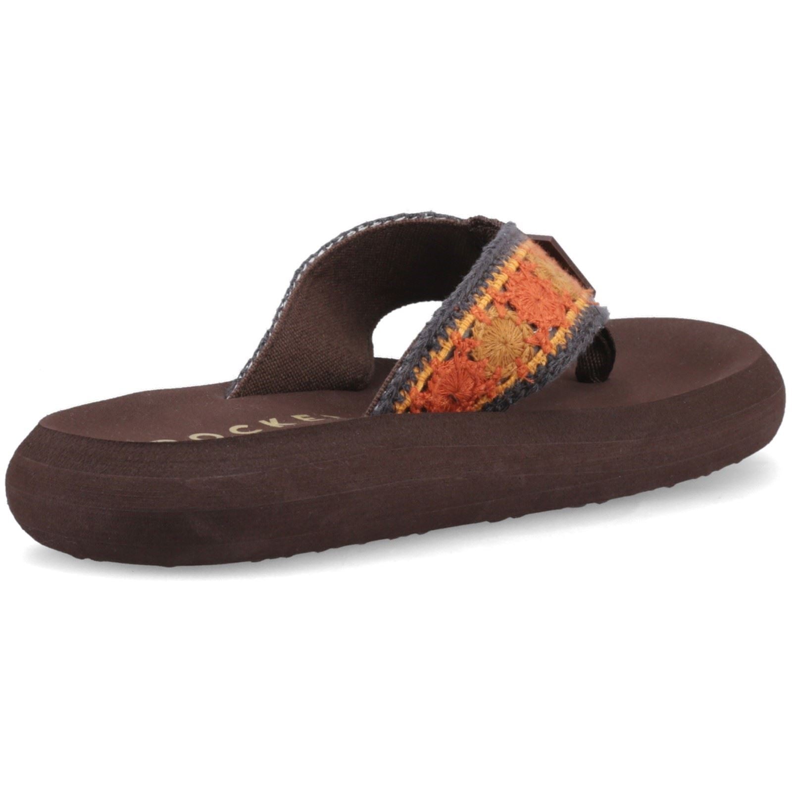 Rocket Dog Spotlight Marlow Textile Men's Brown/Multi Trainers