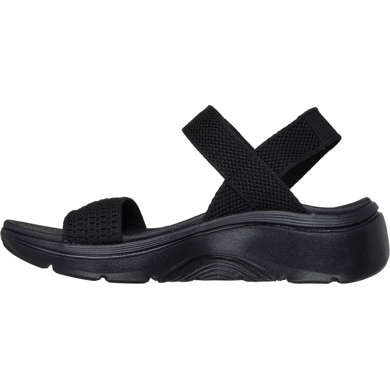 Skechers Go Walk Arch Fit 2.0 Textile Women's Black Sandals