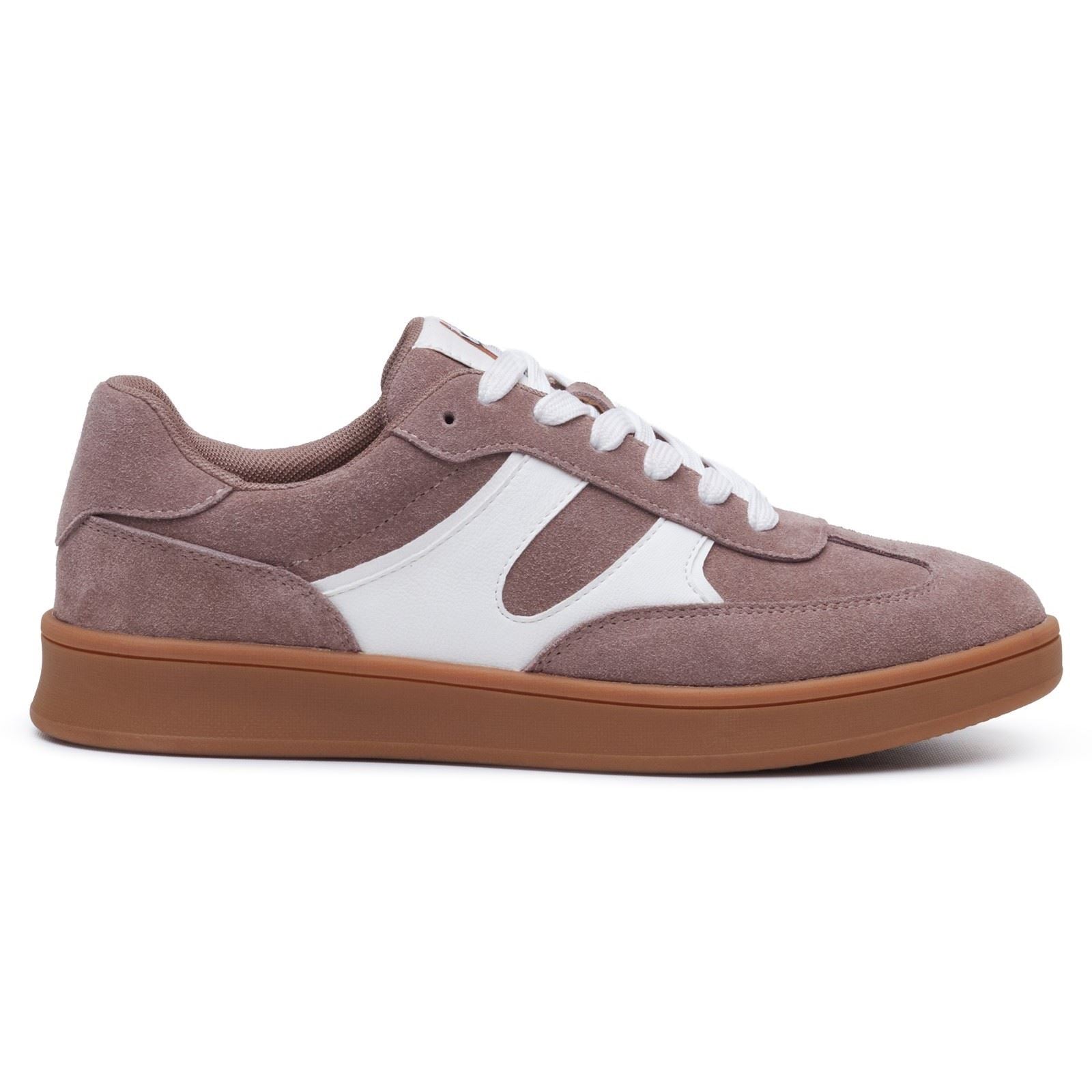 Hush Puppies Maura Suede Women's Stone Trainers