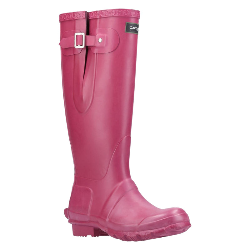 Cotswold Windsor Welly Rubber Berry Wellington Boots