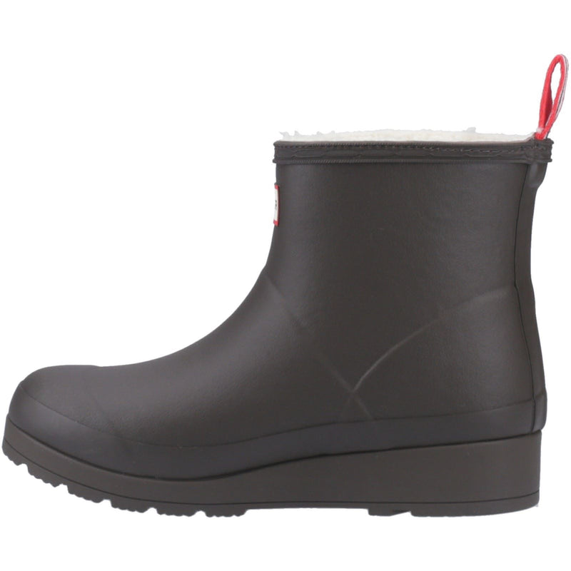 Hunter Play Short Rubber Women's Chocolate Brown Wellington Boots
