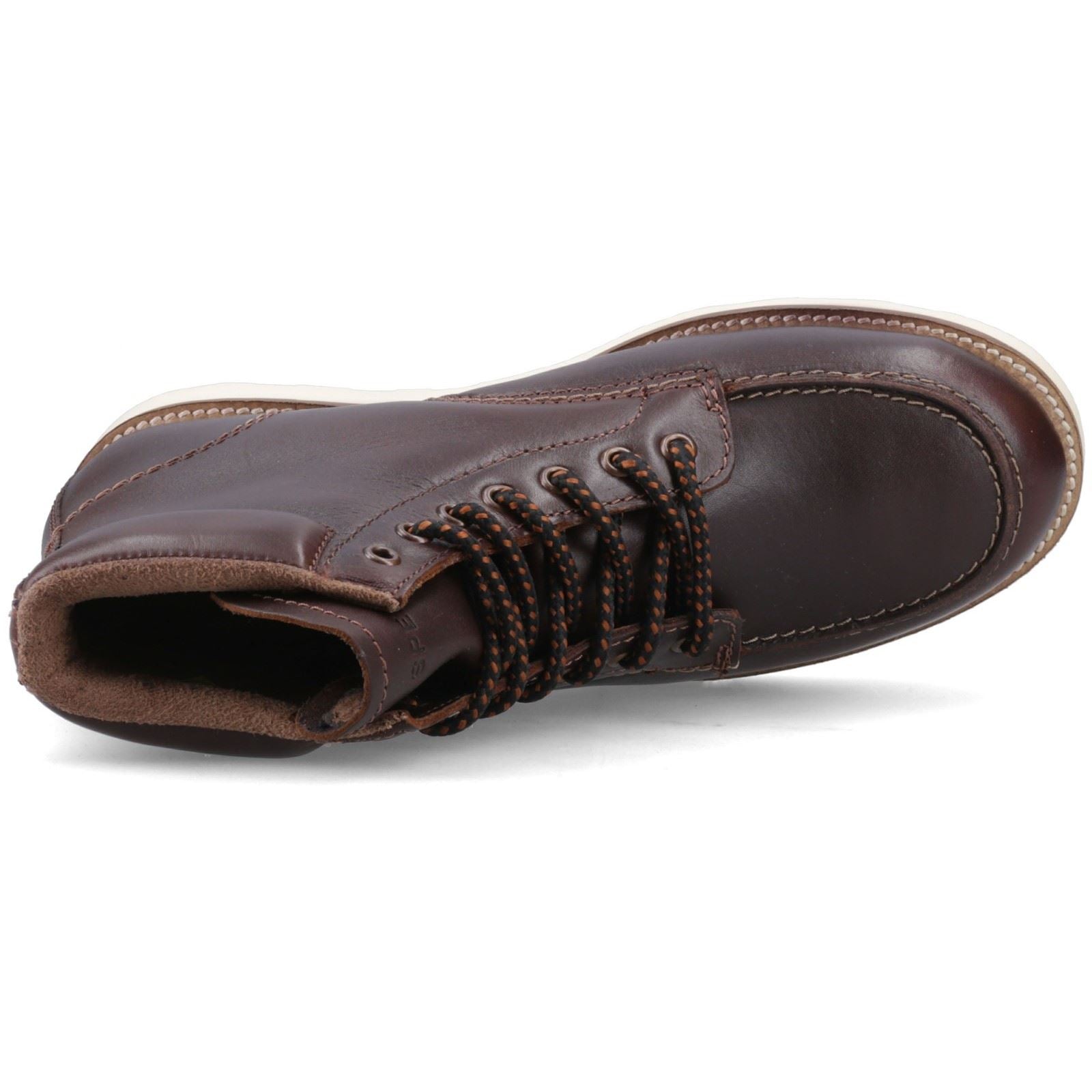 Sperry Boston Leather Men's Chocolate Ankle Boots