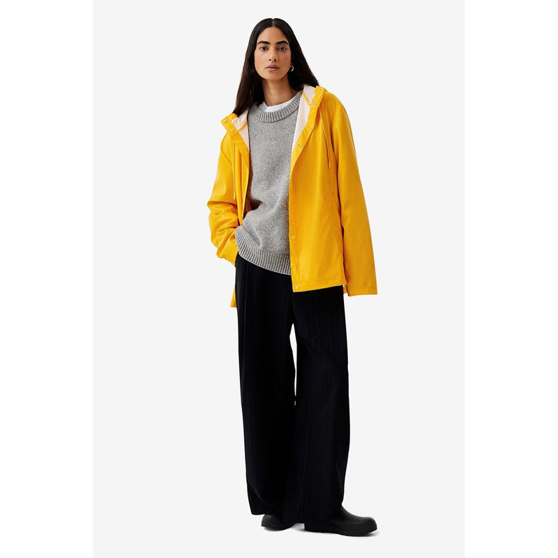 Hunter Izzy Hooded Unisex Adults Gold Jacket