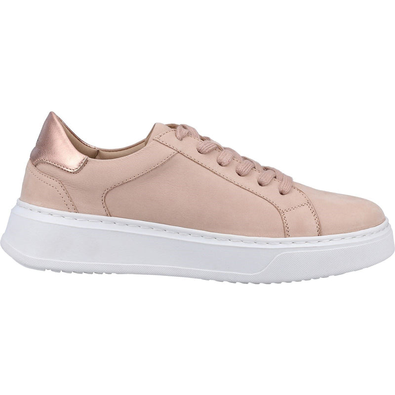 Hush Puppies Camille Leather Women's Blush Sneakers