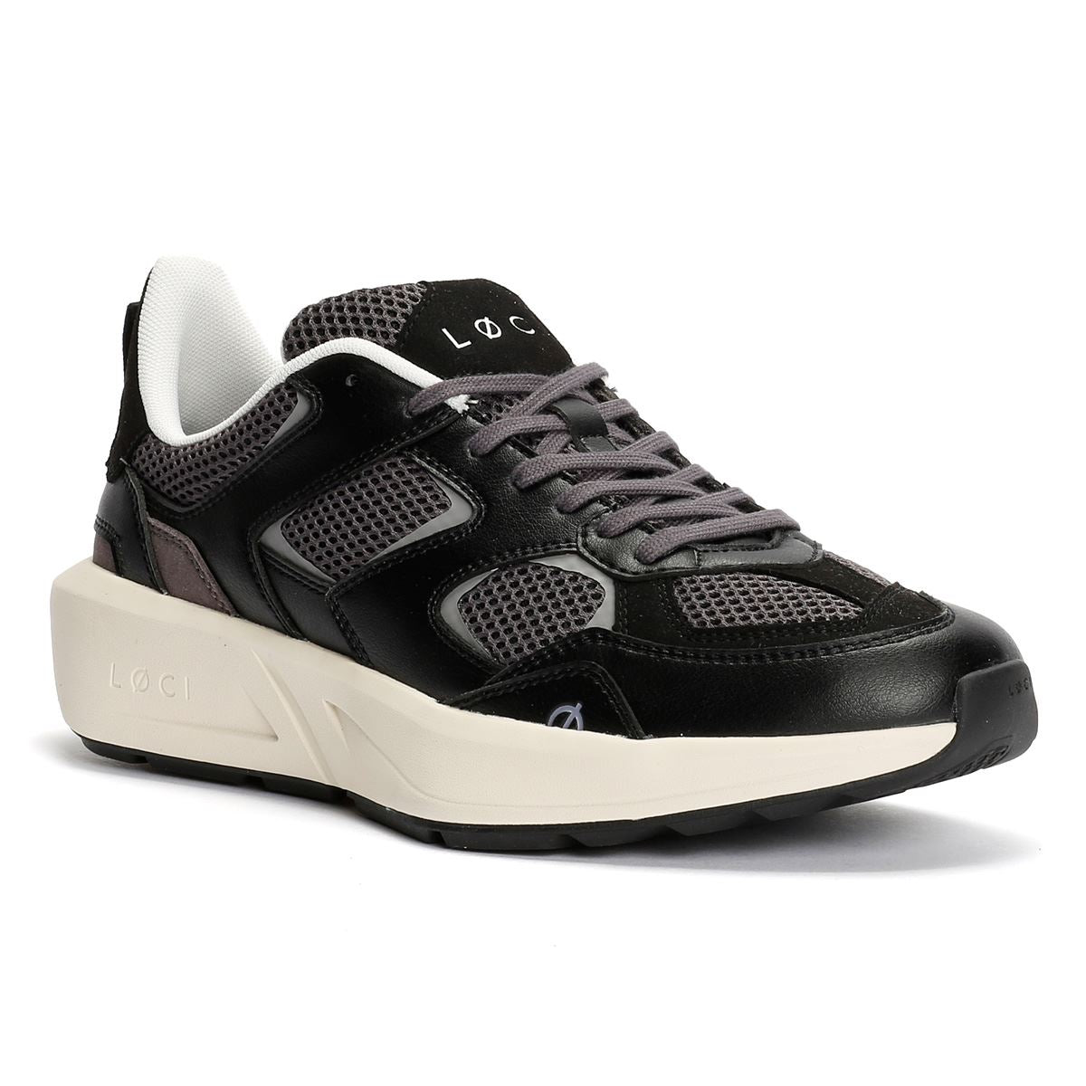 LØCI VØLT Black/Gray Sneakers