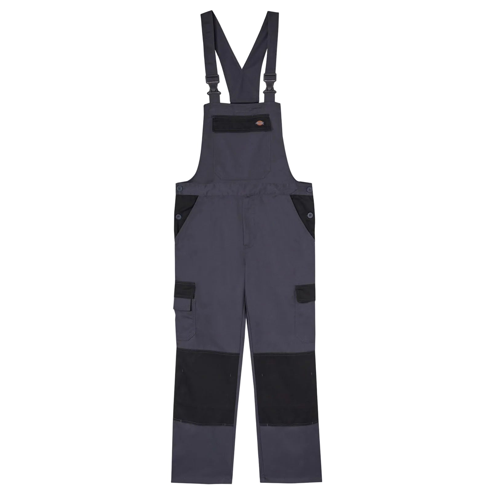 Dickies Everyday Bib and Brace Polyester Men's Grey Work Overall