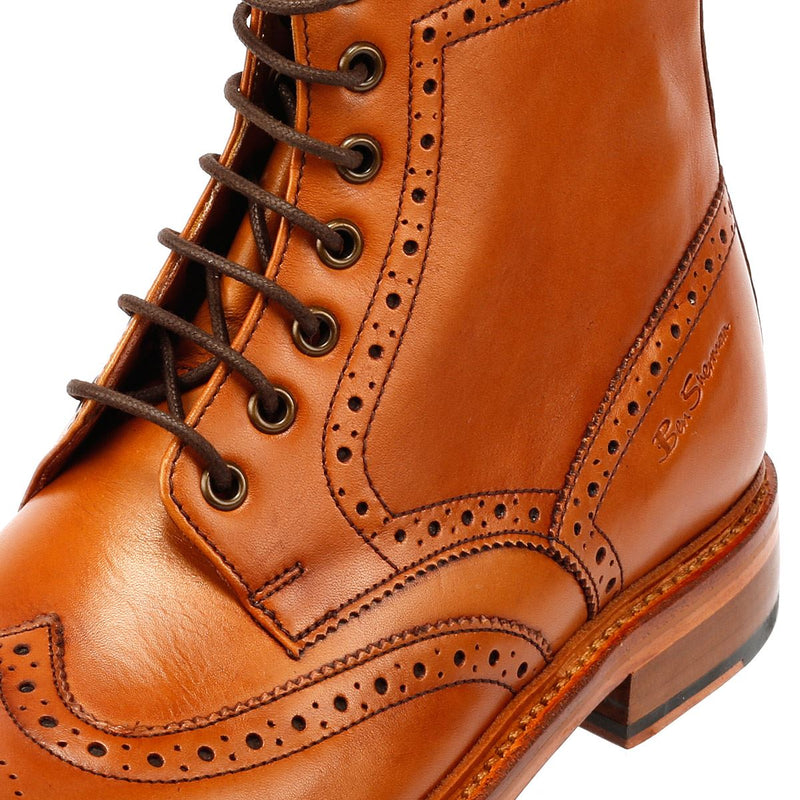 Ben Sherman Arthur Leather Men's Tan Boots